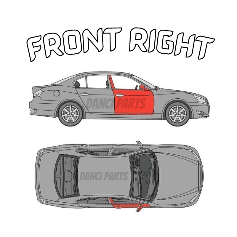 For Kia Optima Passenger Side Front/Rear Window Regulator Gear 2016-2020