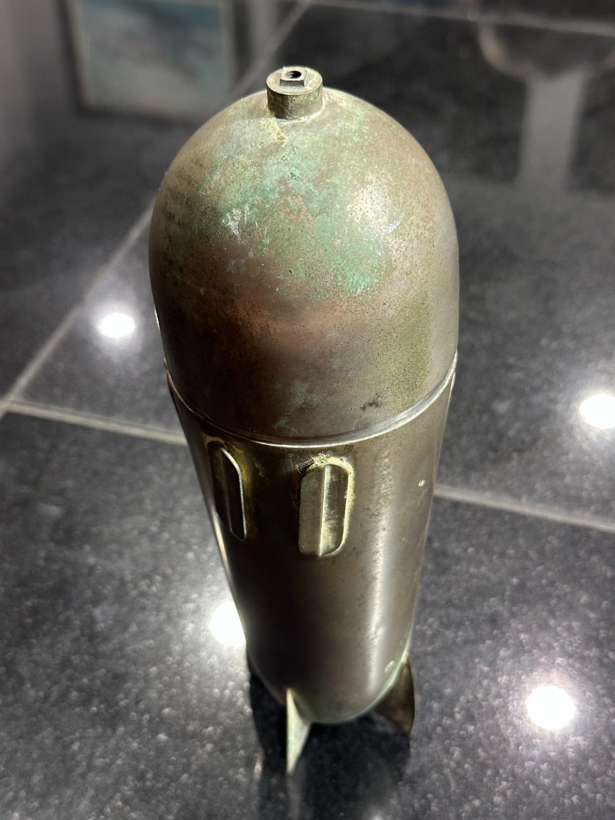 Antique D.R.G.M. Germany Art Deco Zeppelin Cocktail Shaker Set