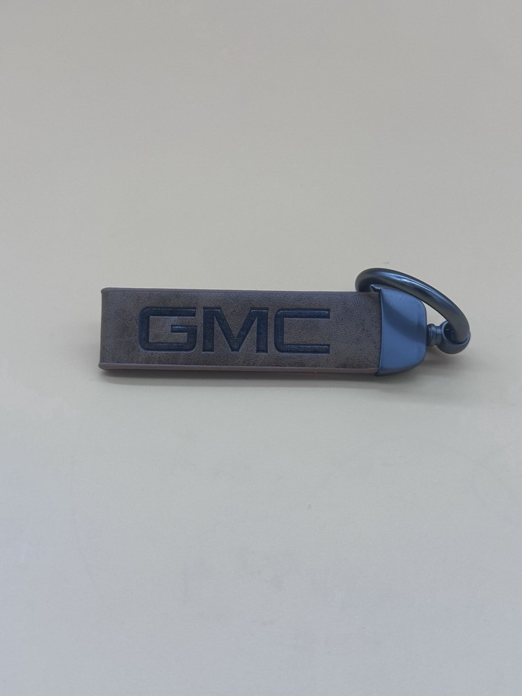 GMC BIG BROWN KEYCHAIN LEATHER