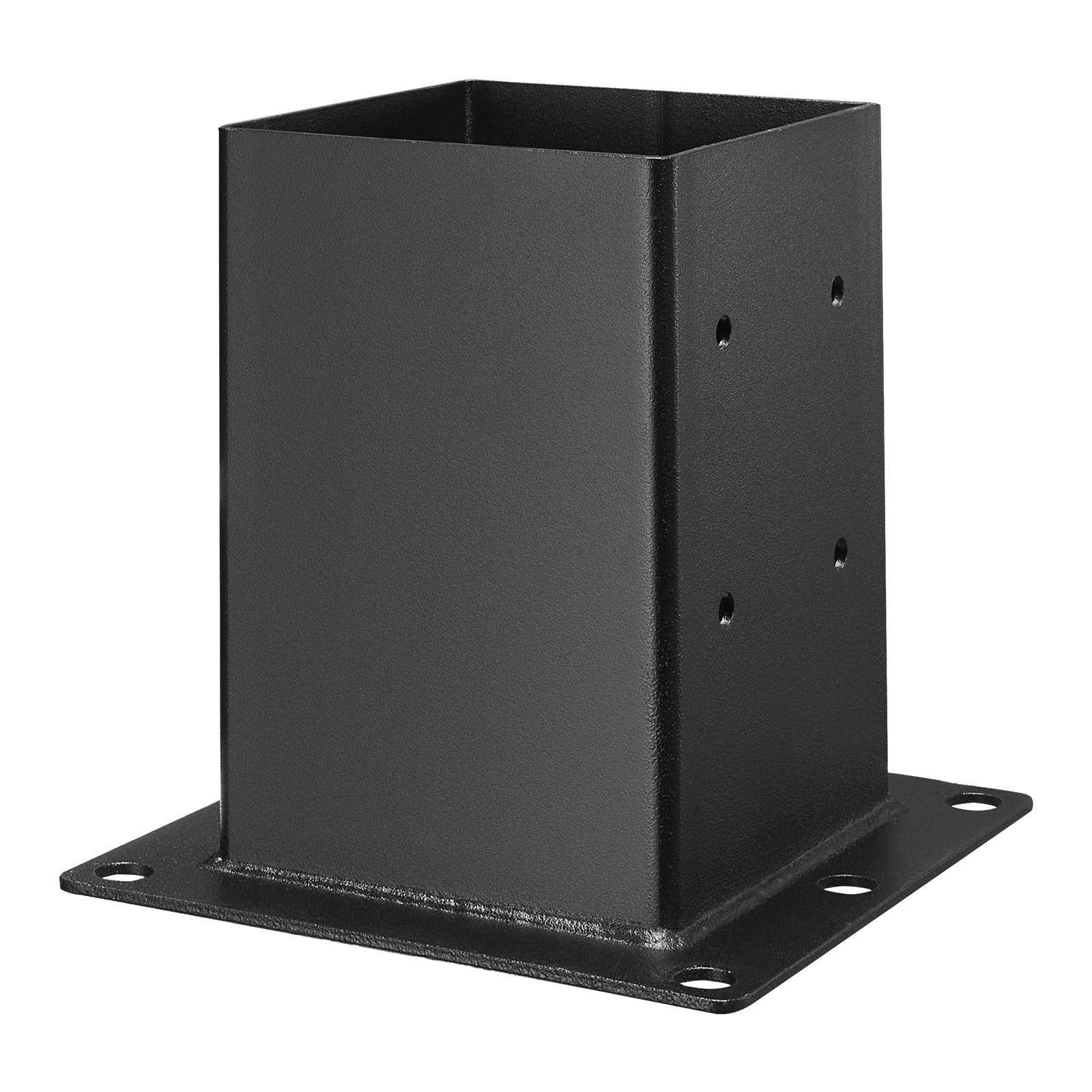 VEVOR 4 Pack 6x6 Post Base Brackets Inner Size 5.6x5.6 in Wood Fence Post Anchor