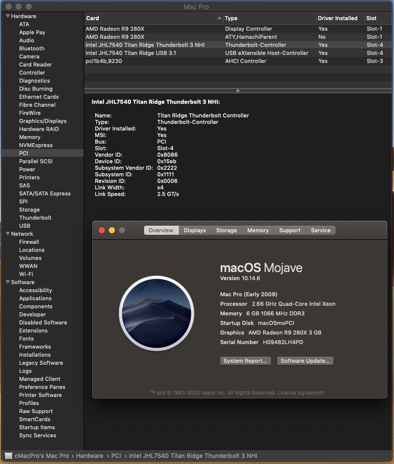 Gigabyte Titan Ridge Thunderbolt 3 FLASH SERVICE for Apple Mac Pro or Hackintosh