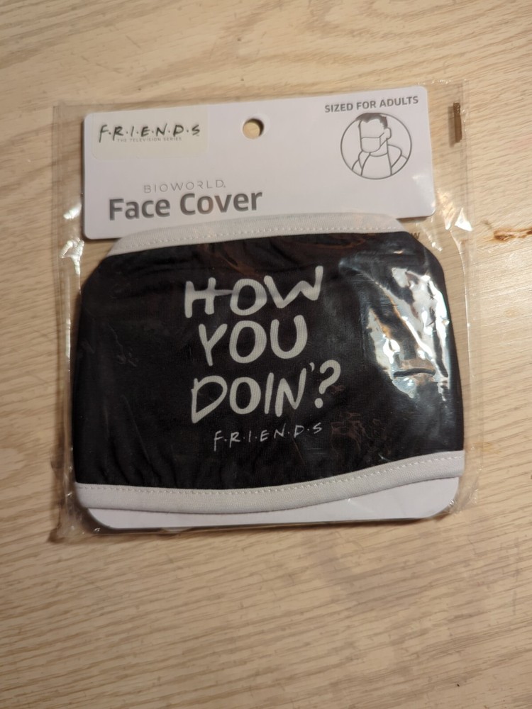 Friends "How You Doin?"  Face Mask