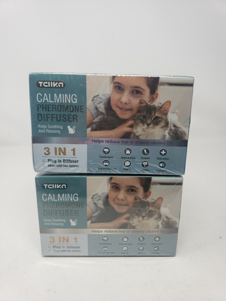 2 TCIIKA Calming Pheromone Diffusers