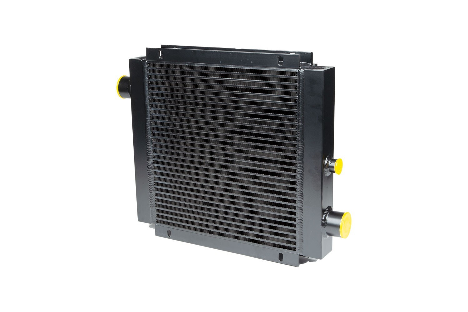 Maxim Mobile Oil Cooler w/Fan and Shroud: 12 VDC, 79 GPM Max, SAE 12 Ports
