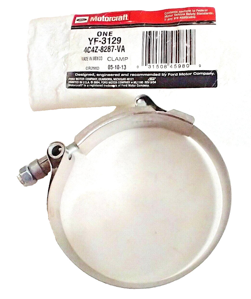 Hose Clamp-(worm Type) Adjustable Left MOTORCRAFT YF-3129