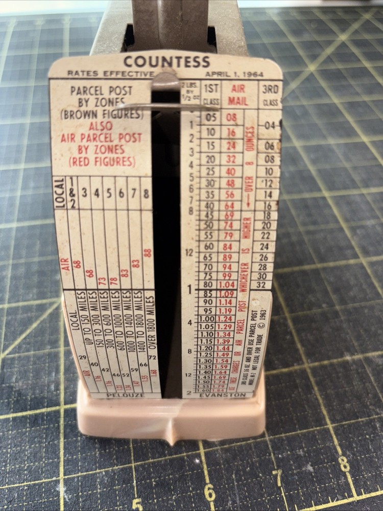 Vintage 1964 PARCEL POST SCALE