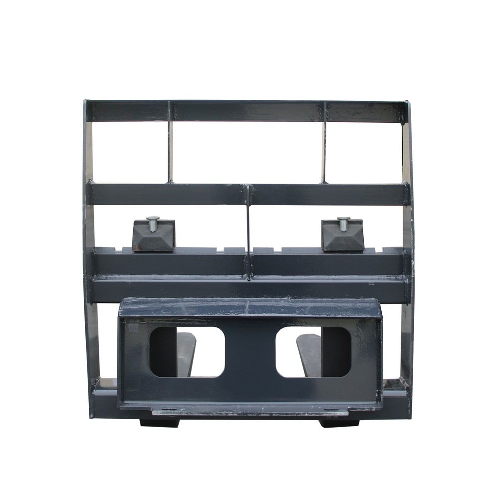 42" Mini Skid Steer Pallet Forks 2500 lbs Quick Attachment Frame