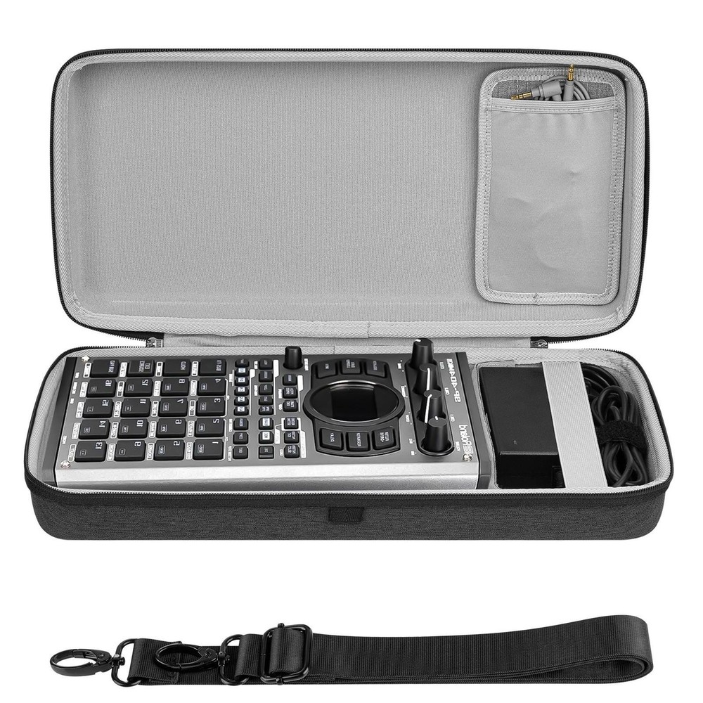 Audio Interface Carrying Case Black High Performance Lightweight Accessory