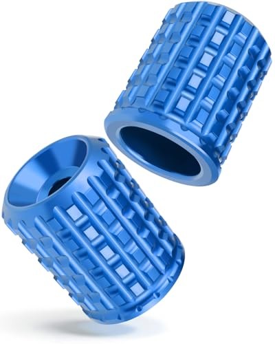 1.25" Footpeg Crash Bar Engine Saddlebag Guard Sliders End Replacement Blue