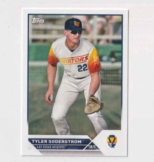 !!!      TYLER SODERSTROM   TOPPS PRO DEBUT  BASEBALL ROOKIE  CARD  $$