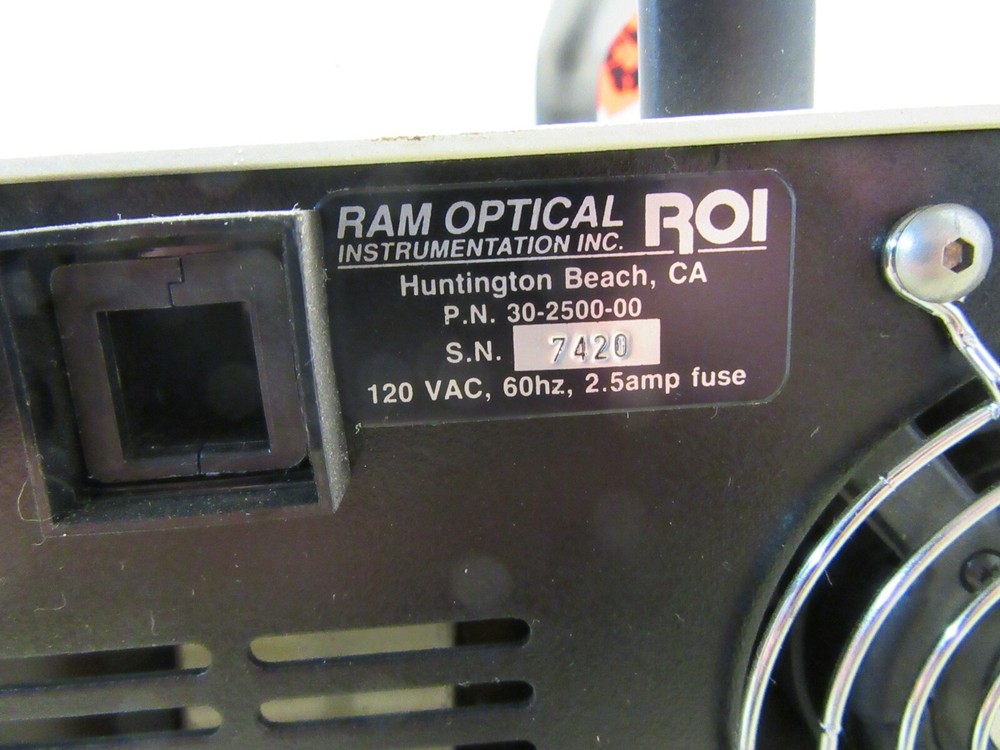 roi ram optical instrumentation 150 illuminator light source [4*O-2.5]