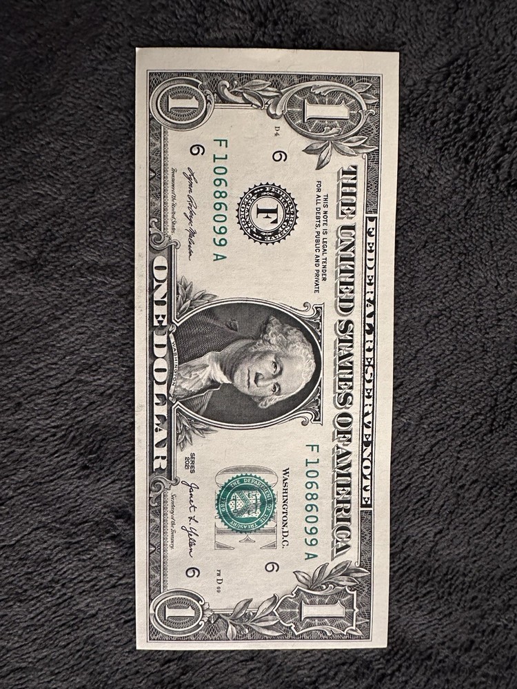 Mis Cut Error 1$ Bills