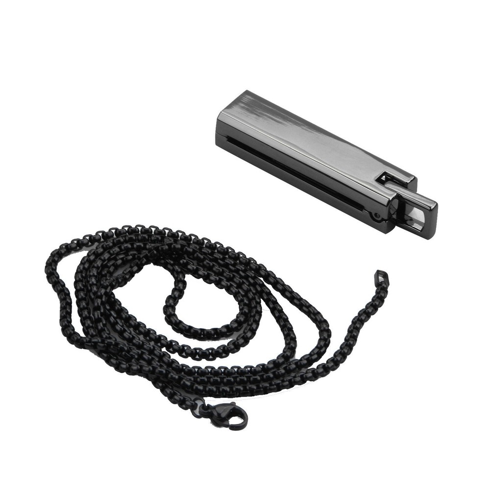 Unique Metal Necklace Pendant Magnetic Holder Chain For Fitbit Flex 2 Flex2 E