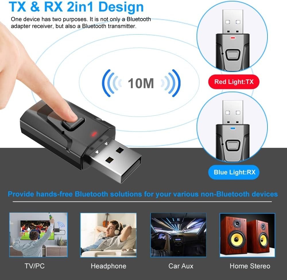 Automatic Bluetooth 5.0 Car Kit with 3.5mm Jack - Plug and Play Convenience