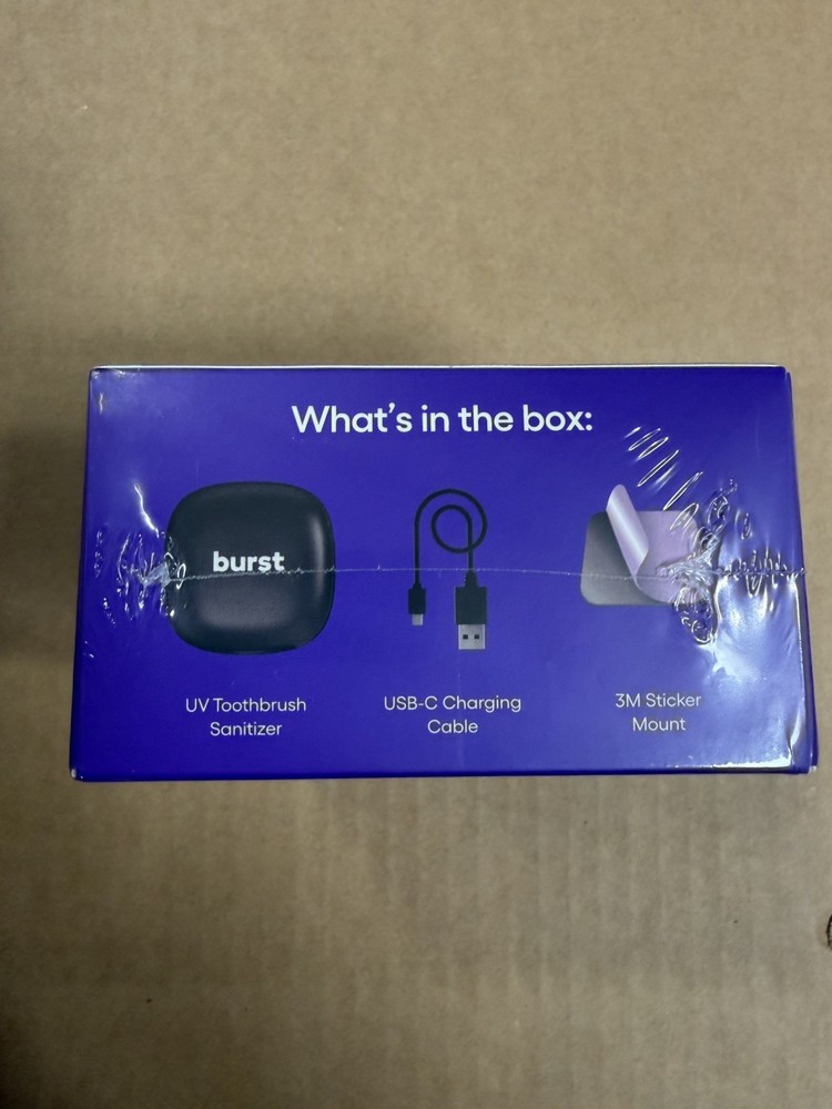 Burst UV Toothbrush Sanitizer