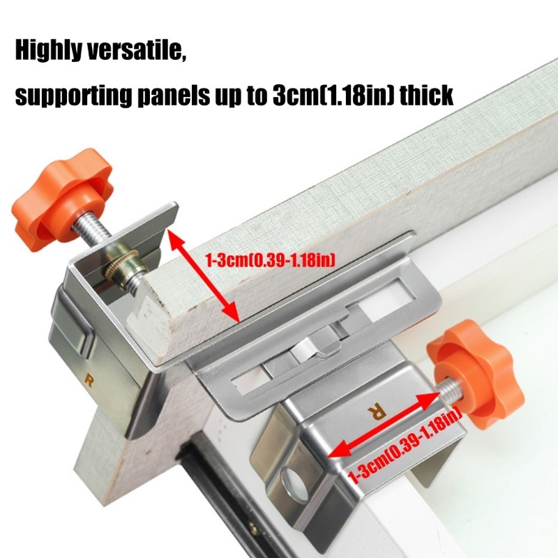 Drawer Panel Stabilizers Clip Drawer Front Installation Clamp Side Mount Design