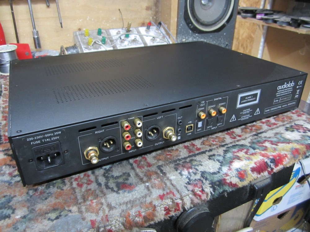 AUDIOLAB 8200CDQ PRE-AMP/DAC CD PLAYER