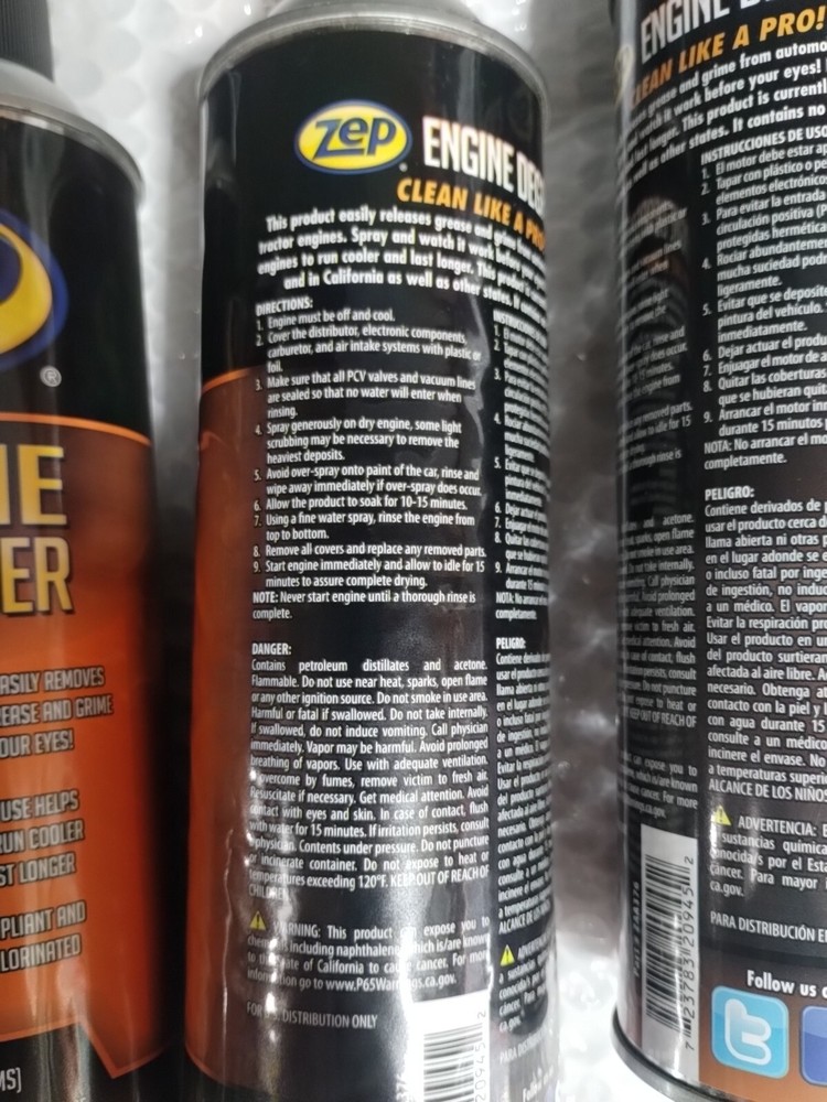 ZEP ZAA376 Engine Degreaser