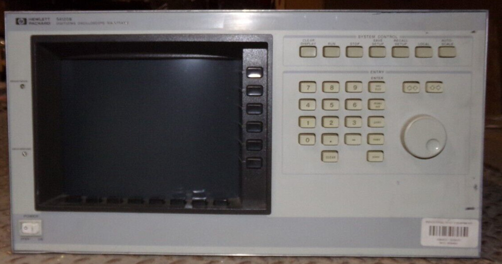 HP HEWLETT PACKARD DIGITIZING OSCILLISCOPE MAINFRAME VINTAGE? (376)