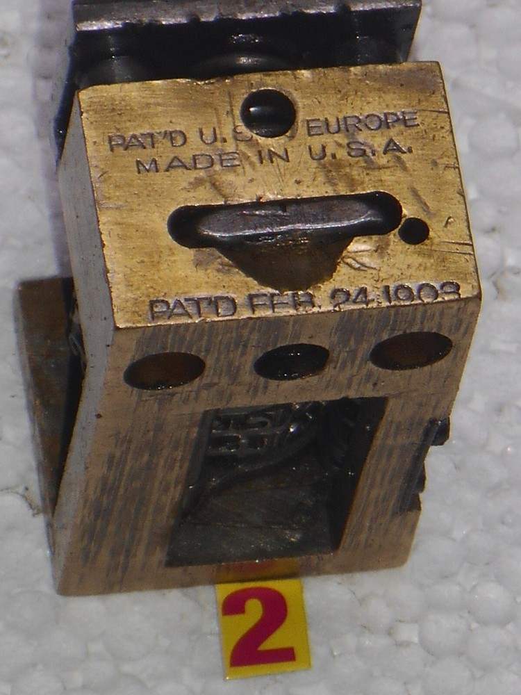 Roberts Reverse letterpress numbering machine | 2