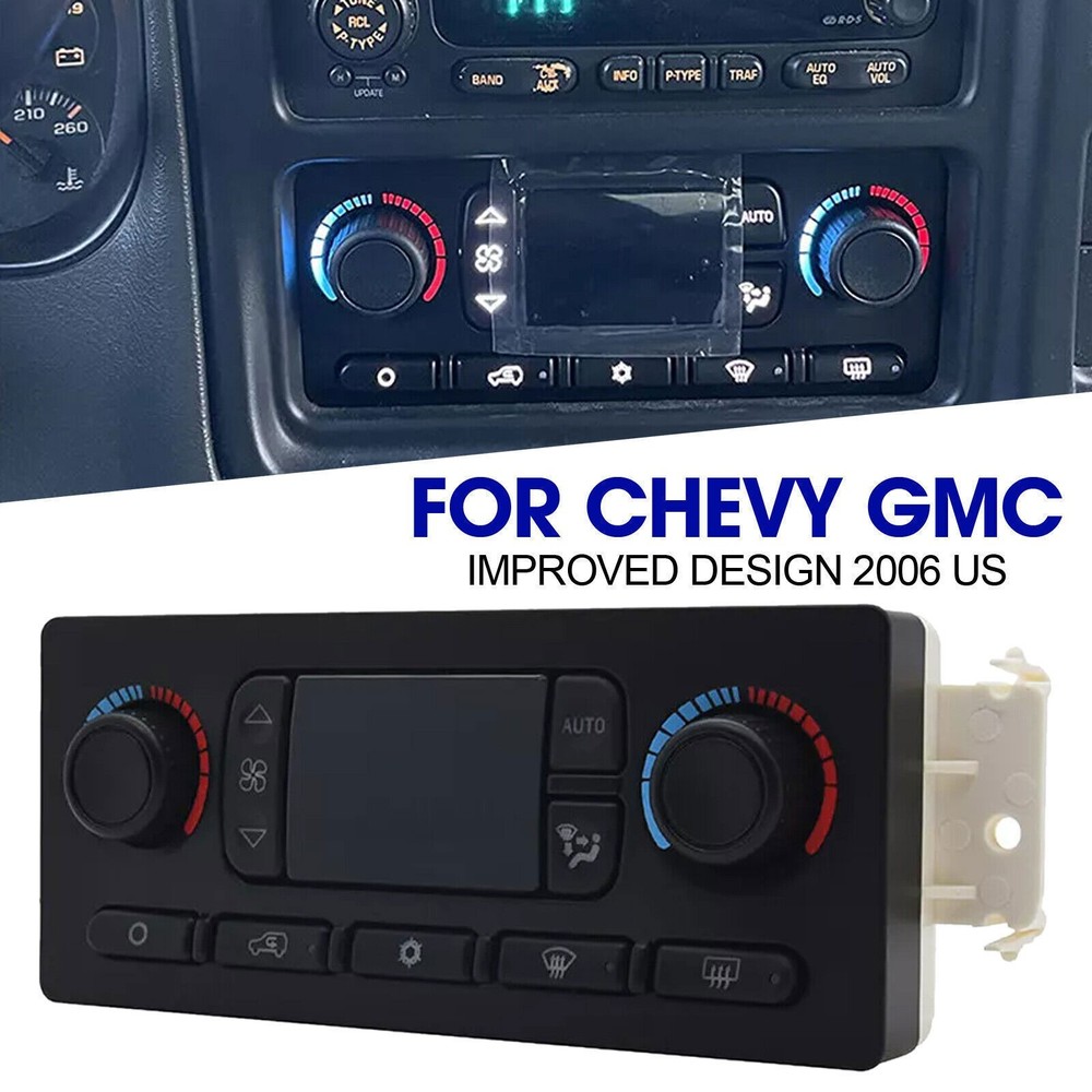 599-211XD A/C Climate Control Module Compatible 02-09 Chevy GMC Improved Design