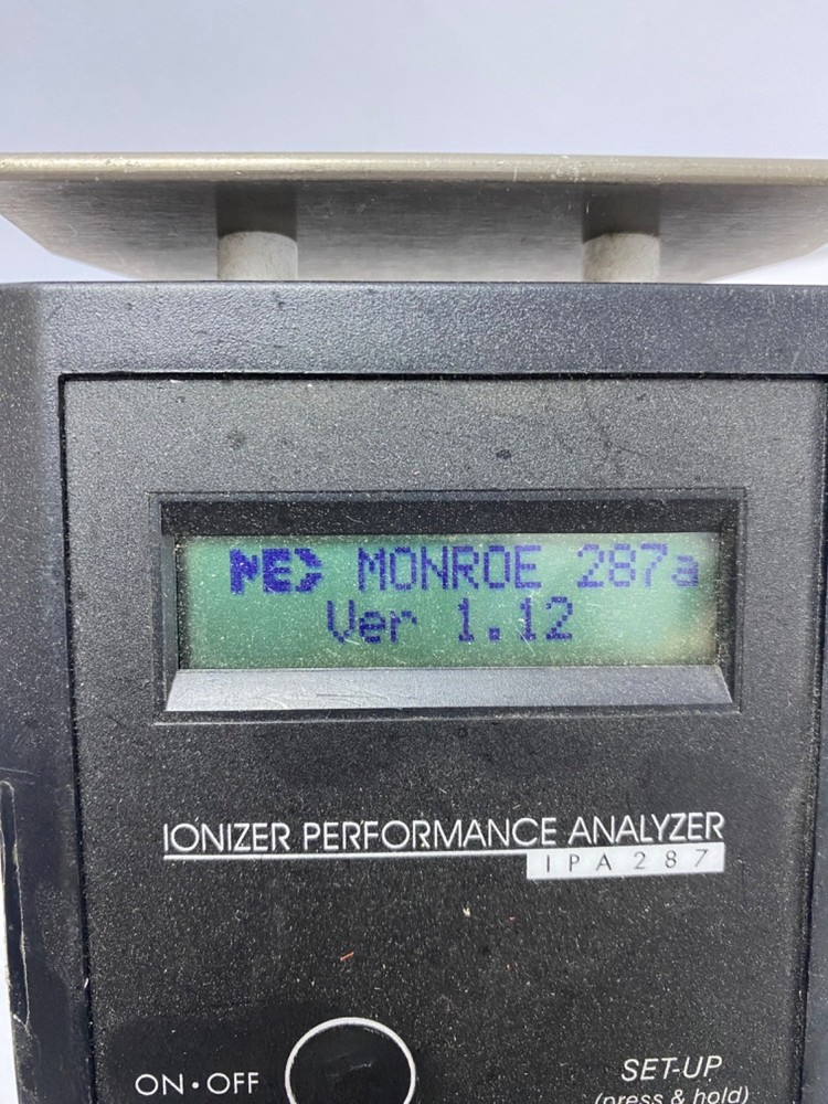 MEX Monroe Electronics IONIZER PERFORMANCE ANALYZER IPA 287a