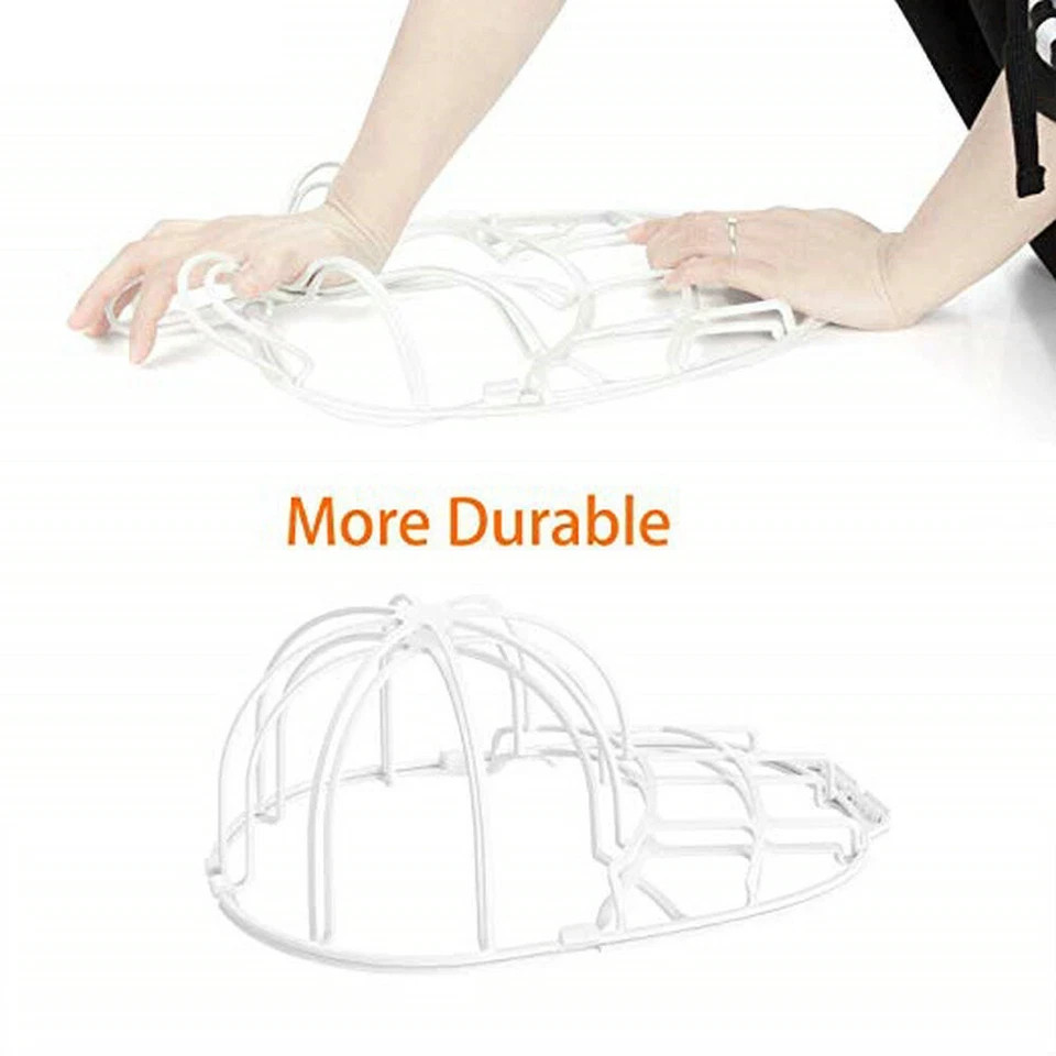 2 Pack Hat Washer Baseball Cap Cleaner Machine Washing Cage Holder Frame Net New