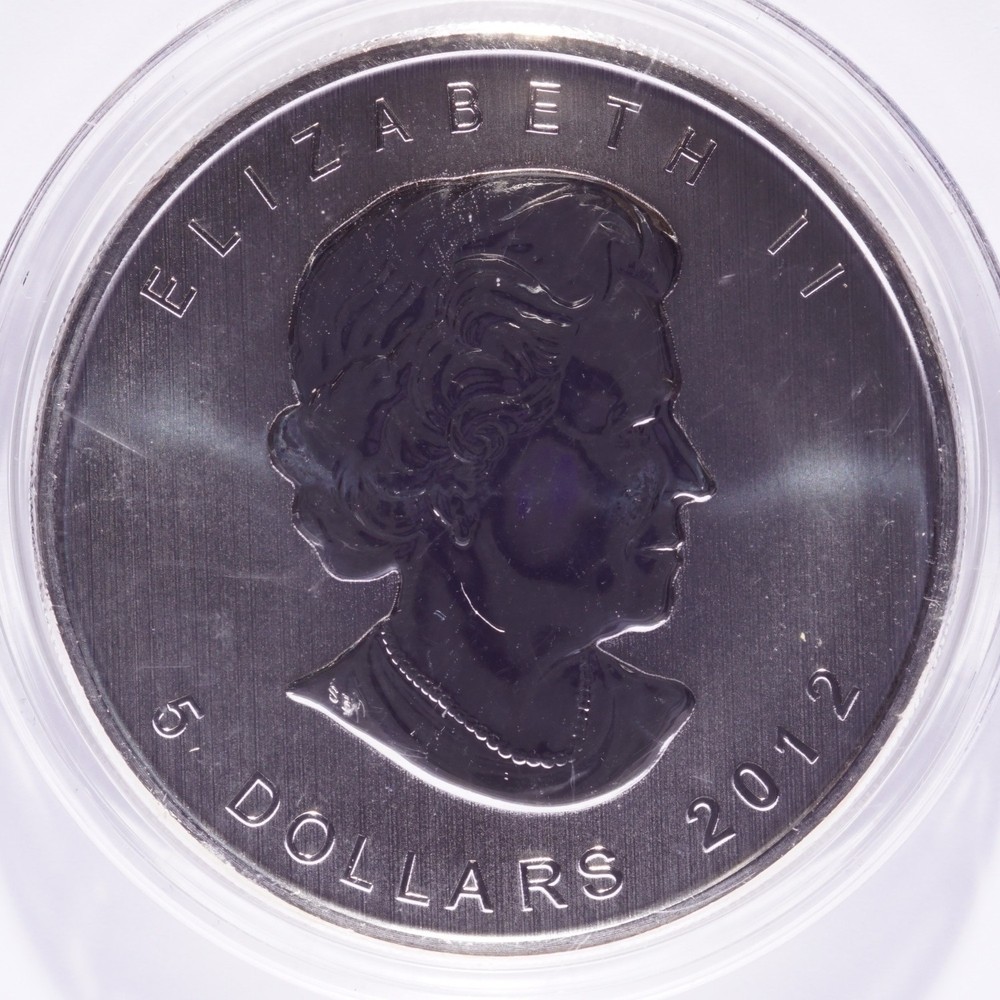 2012 Canada Silver $5 Moose .9999