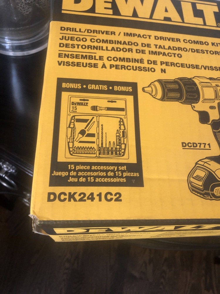 DEWALT DCK241C2 20 Volt, Max Compact Brushless Drill / Driver Impact Combo Kit