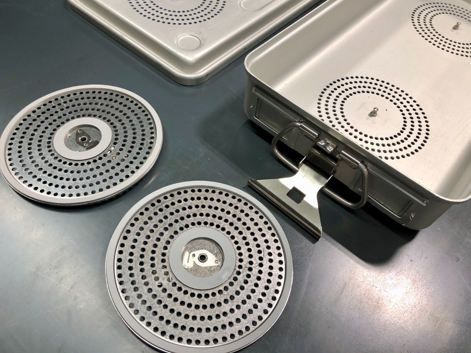 Case Medical SteriTite Sterilization container 22x10x2.0 w/ upper & lower vents