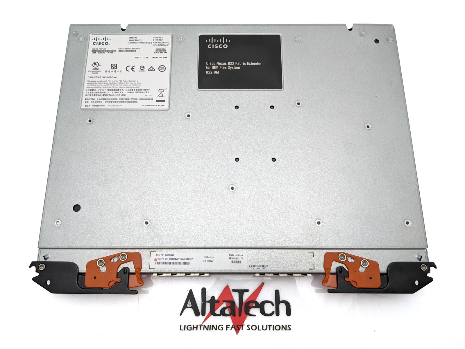 IBM Cisco Nexus B22 10G Fabric Extender 94Y5353 94Y5350 for IBM Flex Systems