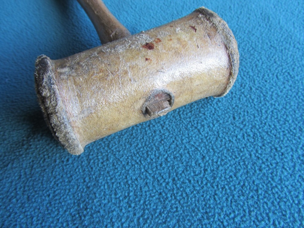 Vintage Engineer’s Rawhide Mallet – Good Usable Condition