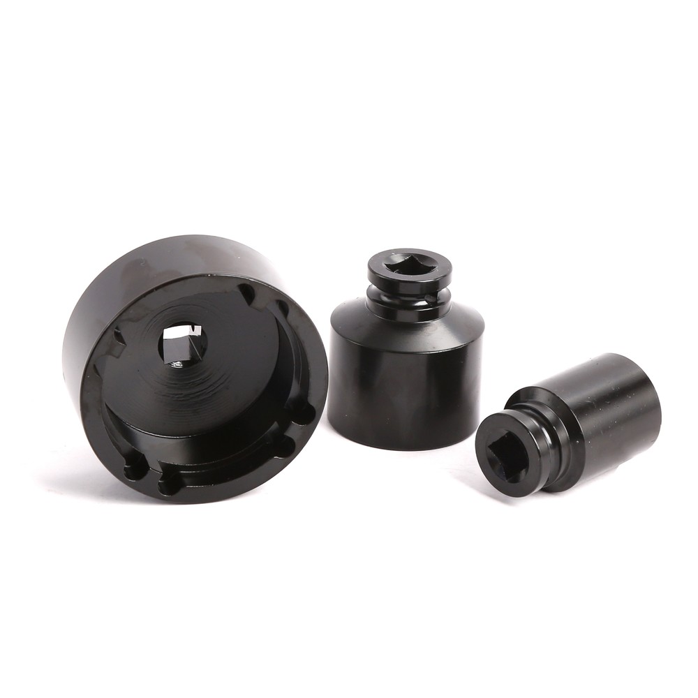 13pc Grooved Locknut Socket Set 1/2" dr. Internal Teeth 18 - 80mm 60mm Long Deep