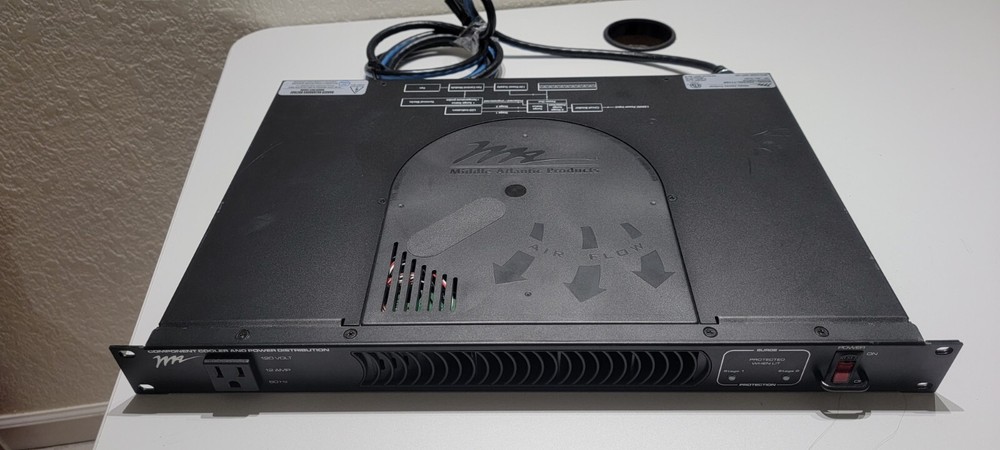 MIDDLE ATLANTIC COMPONENT COOLER POWER DISTRIBUTION PDCOOL-1115R