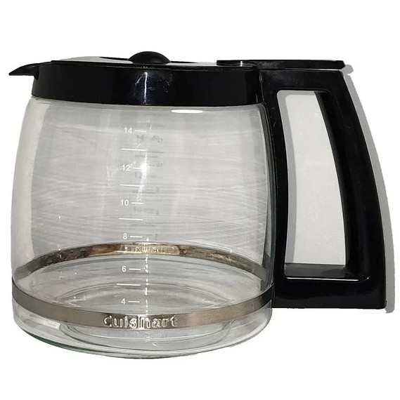 Cuisinart 12-Cup Carafe Replacement For Coffee Maker Model DCC-1200