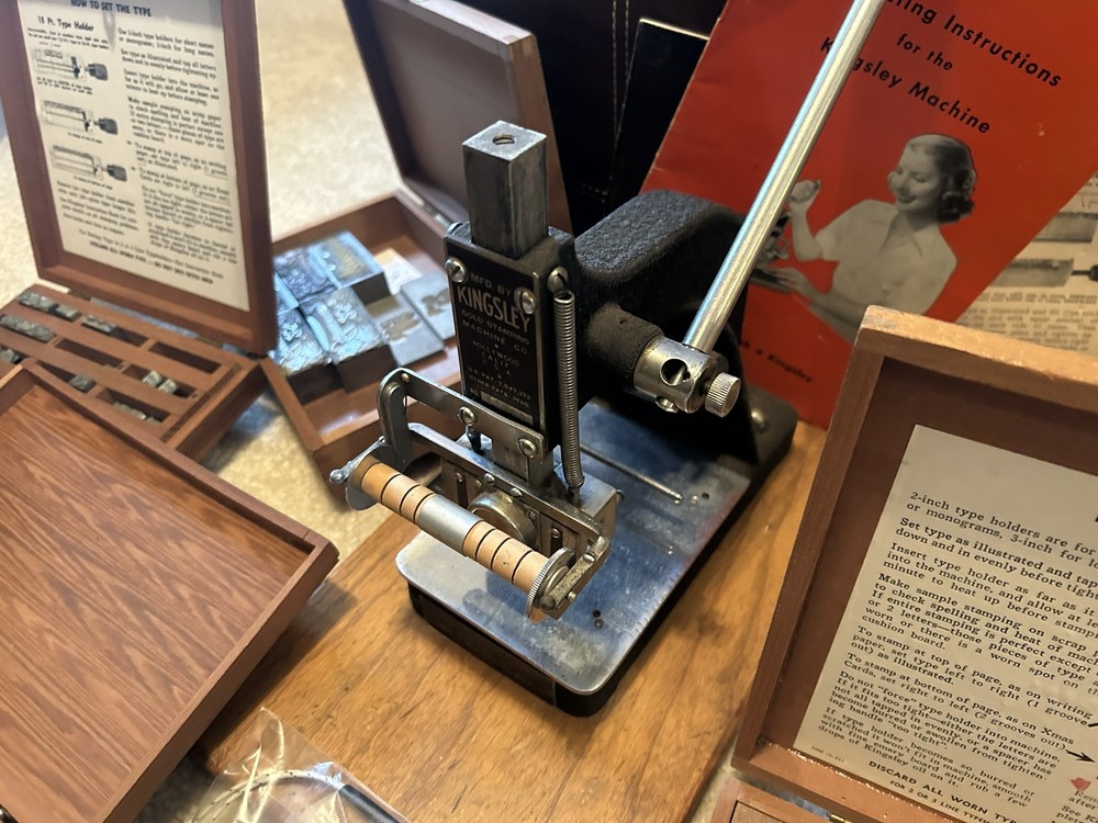 Kingsley Gold Stamping Machine