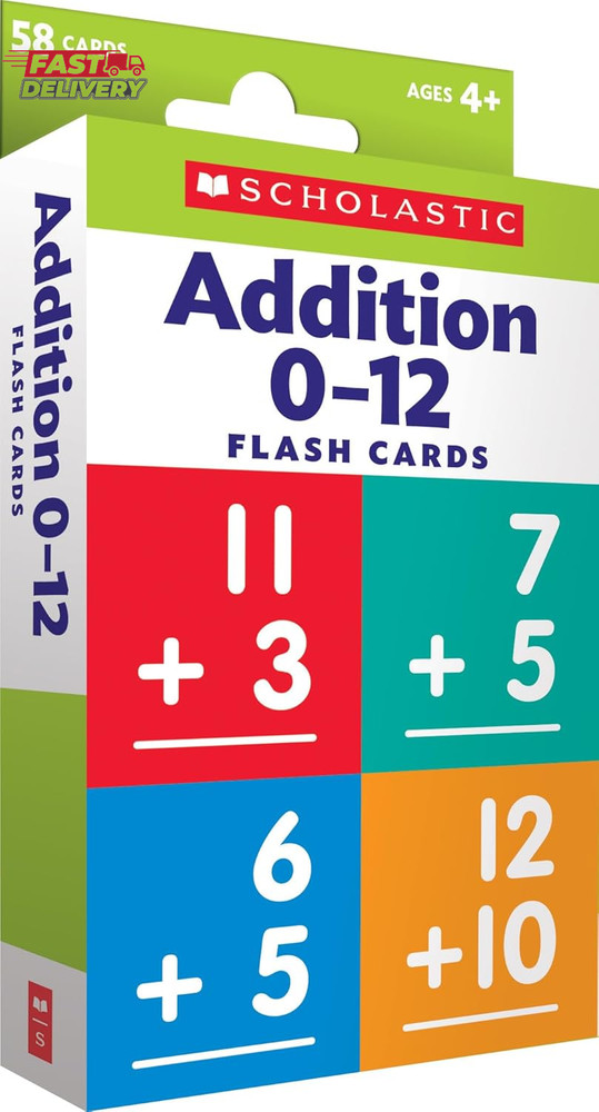 Flash Cards: Addition 0 - 12