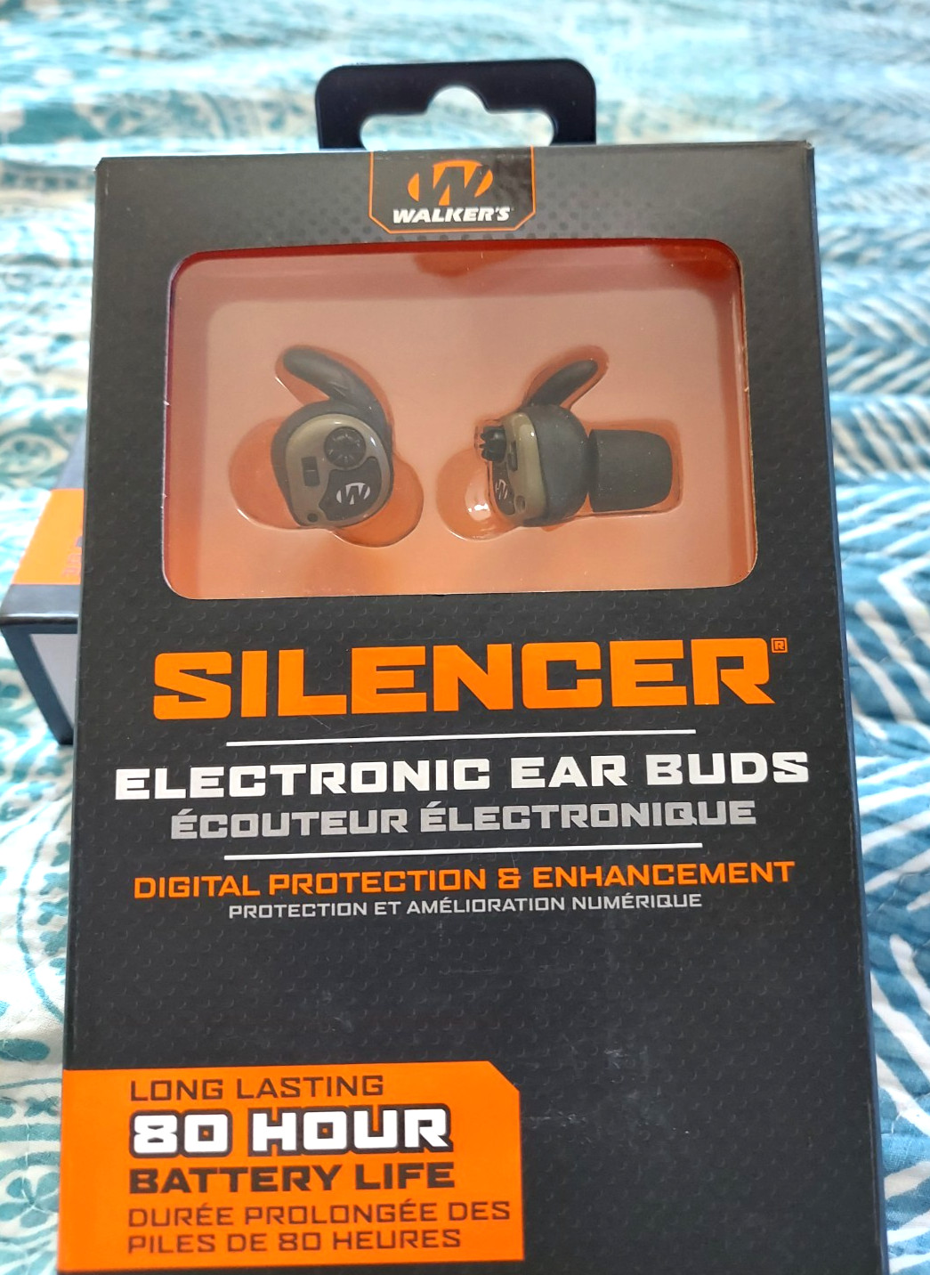 Walkers Silencer GWP SLCR Electronic Ear Buds NEW 25dB 80hr Batt Life