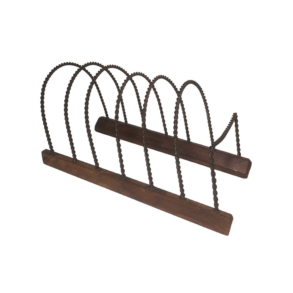 Twisted Wire Sorter Rack - Document/Mail Holder - 10" Long
