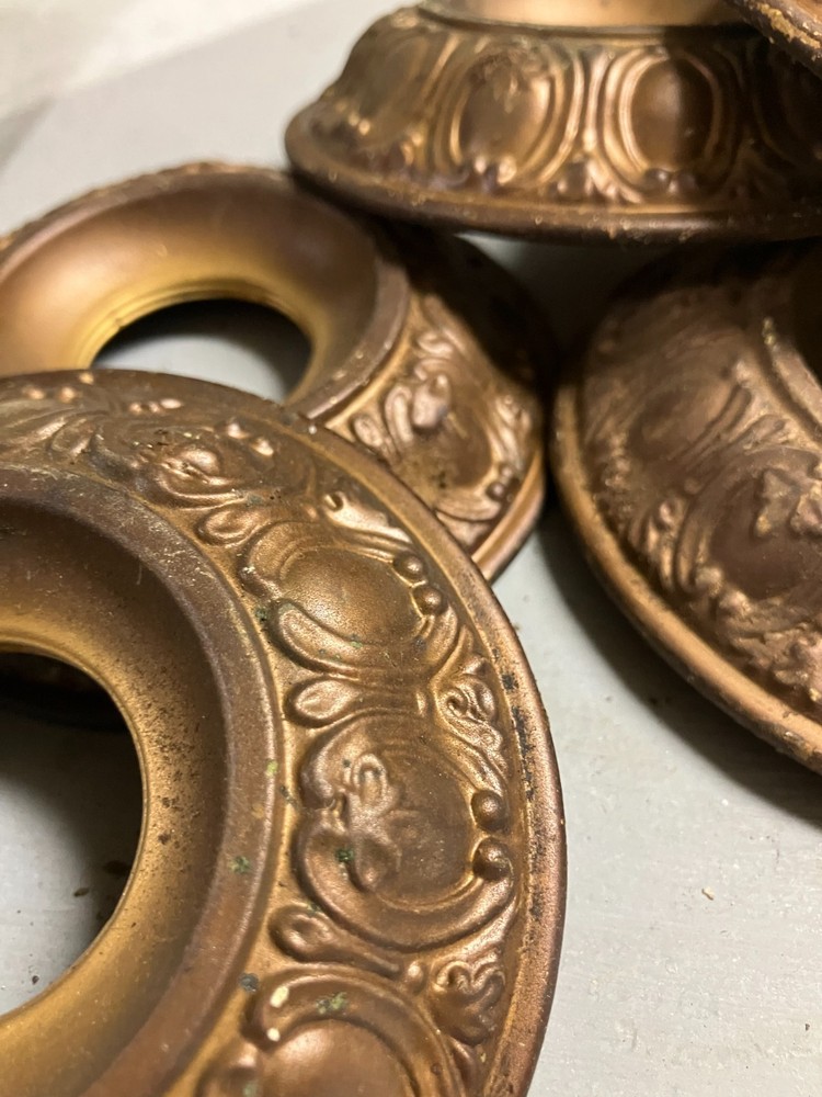 Antque Threaded Chandelier Bobeches