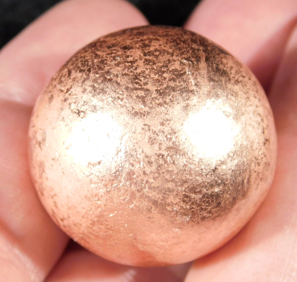 Solid COPPER SPHERE From Michigan 117gr