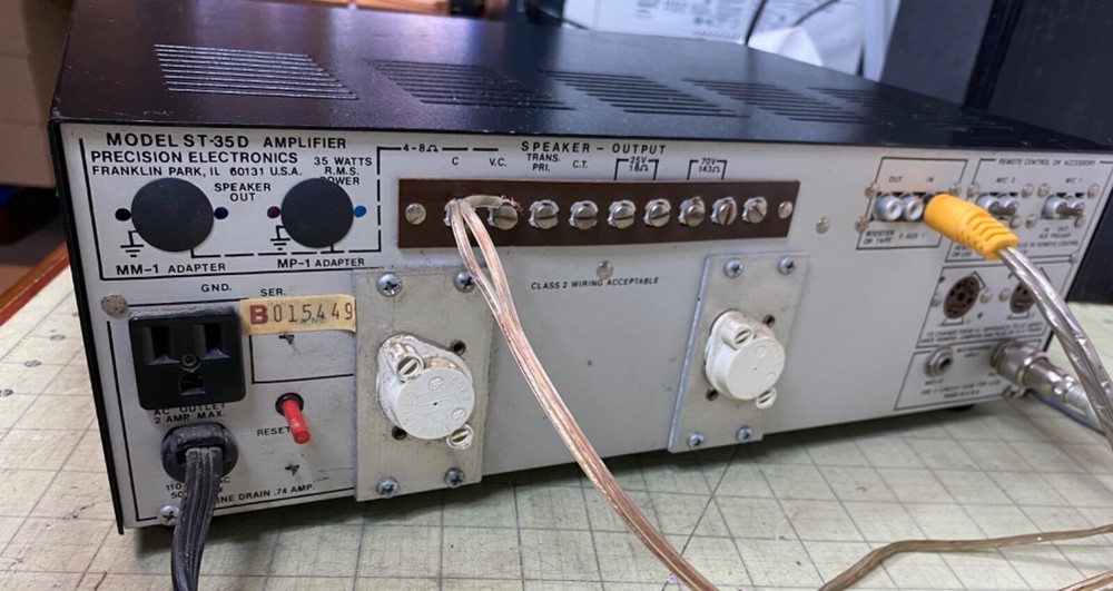 Precision Electronics aka Grommes ST-35D Tested Working