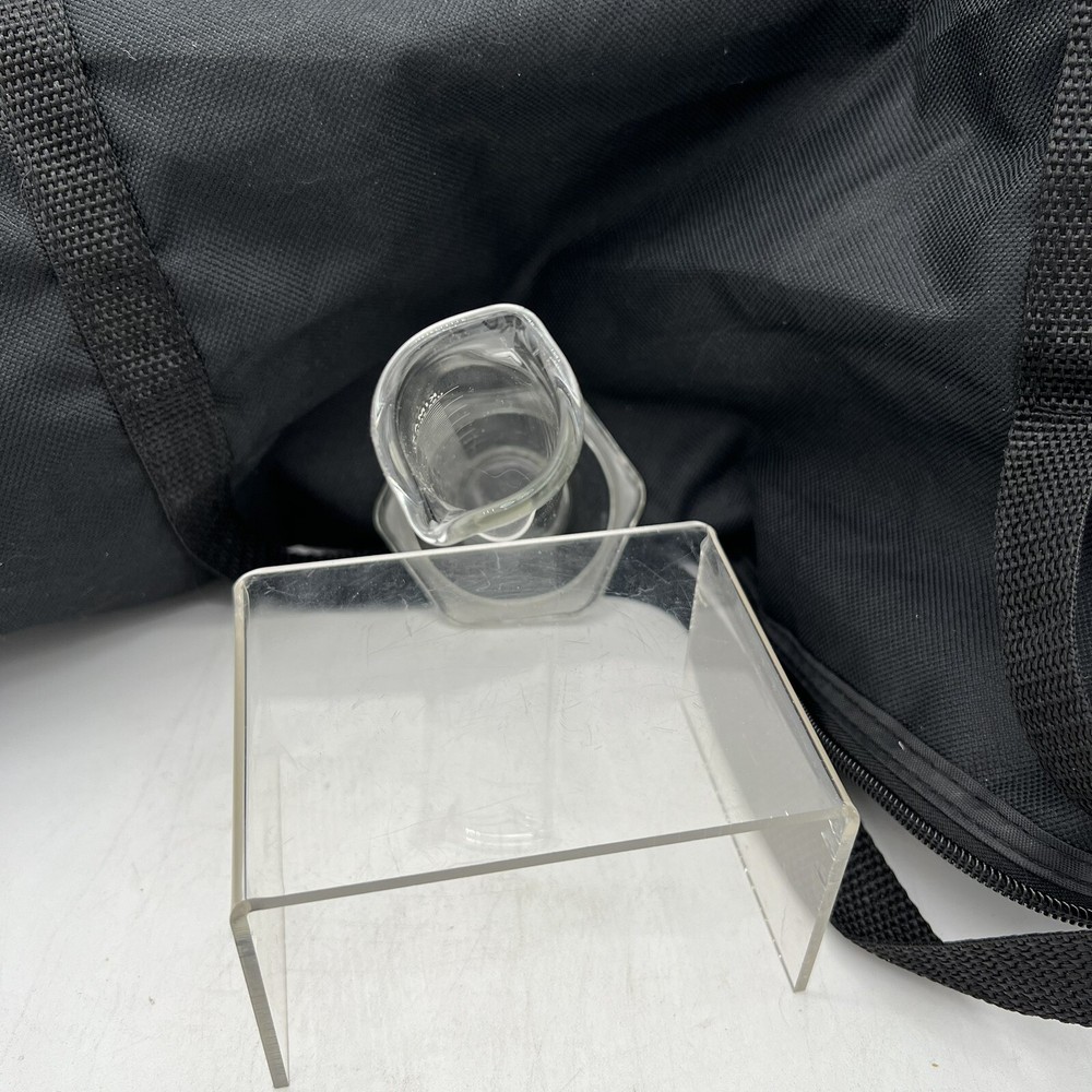 KIMAX Glass 50mL Single Scale Graduated Cylinder Hex Base