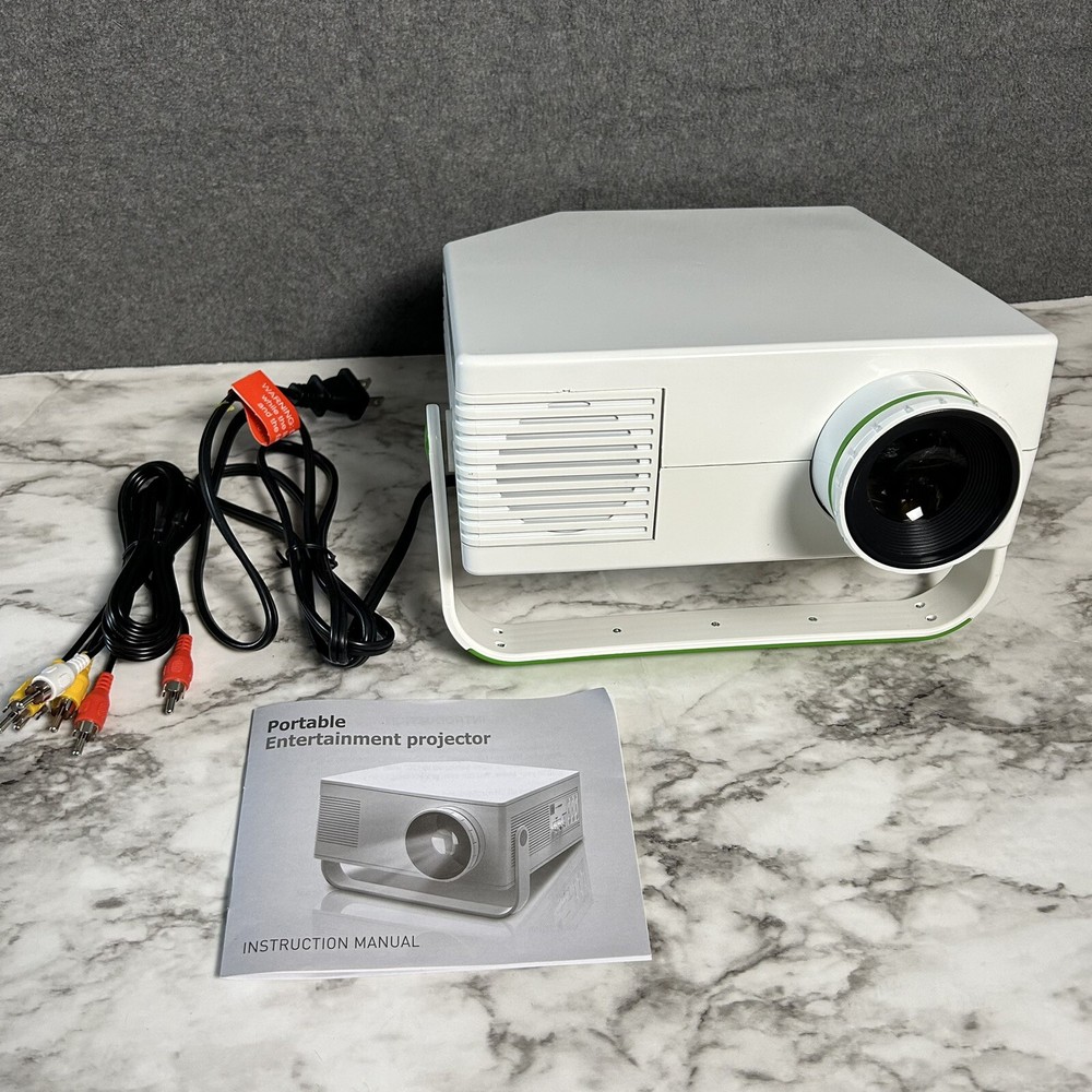 Sharper Image Portable Entertainment Projector Brand New Open Box