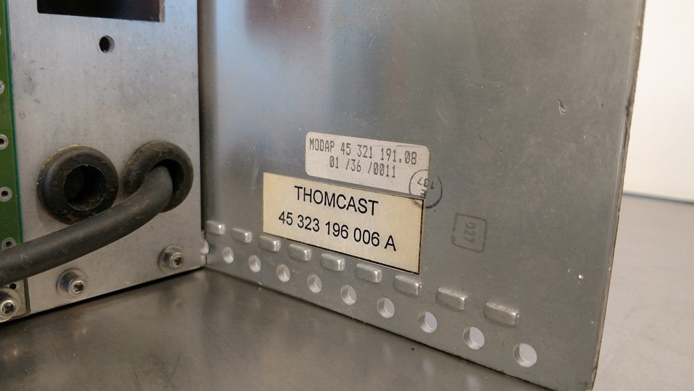 THOMCAST MODAP 45 321 191.08 Broadcast Exciter Card Cabinet 3F