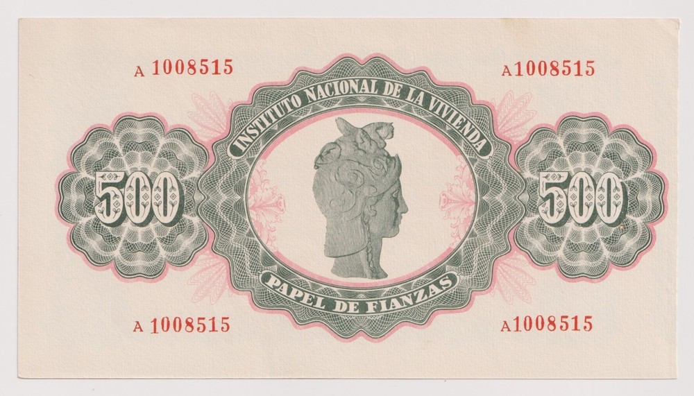 Spain - 500 Festas Banknote, Year 1966 Banknotes