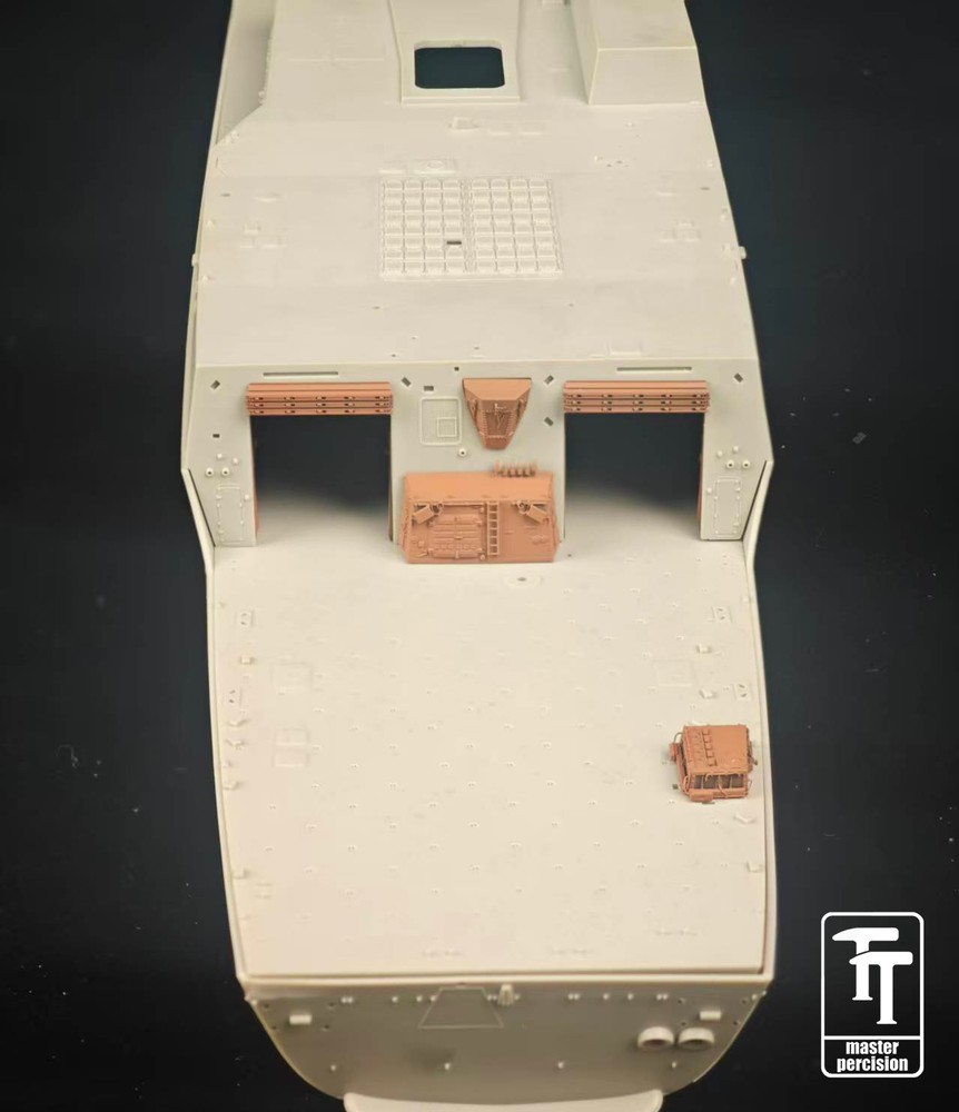 WULA PF2000255 1/200 DECK COMMAND CABIN&FIRE HOSE COMPARTMENT 3D Print （3pcs）