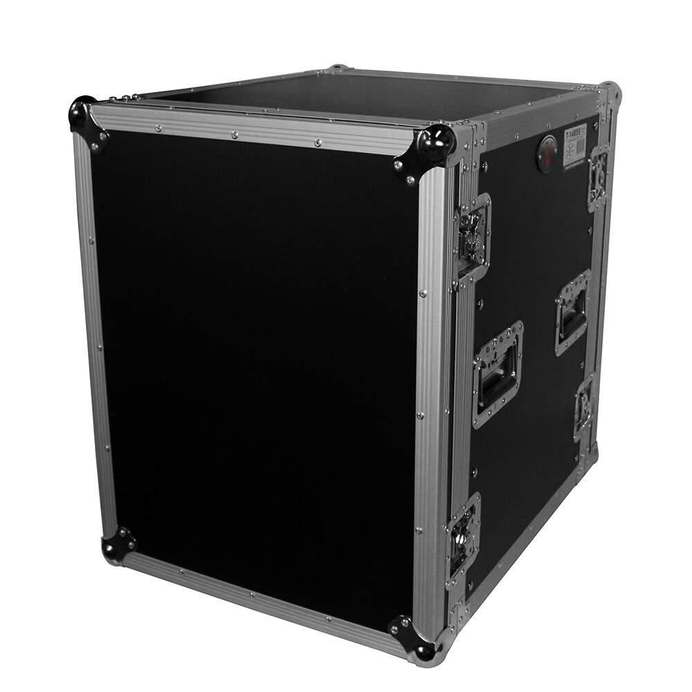 Pro X T-14RSS 14U Space DJ Flight Rack Case With 4" Wheels/Casters
