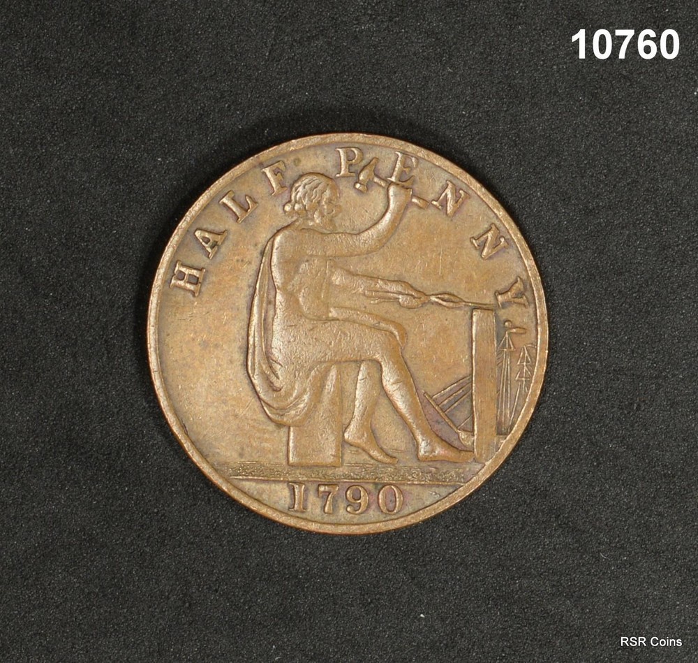 1790 UK JOHN WILLIAMSON IRON MASTER #10760