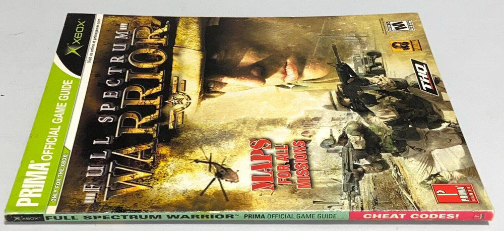 Full Spectrum Warrior Prima Official Game Guide Paperback 2004